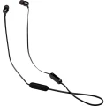 JBL Tune 125 BT Bluetooth® sportske in ear slušalice u ušima vratna traka crna slika