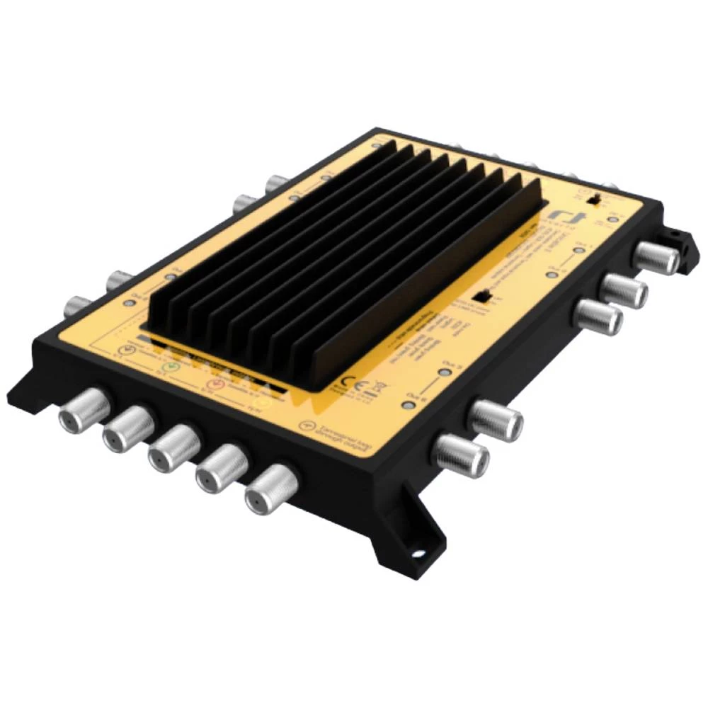 Inverto Inverto IDLU-UST110-CUO8O-32PP satelitski multiprekidač unicable 2 Ulazi (višestruki prekidač): 5 (4 sat/1 zemaljske) Broj sudionika: 16 slika