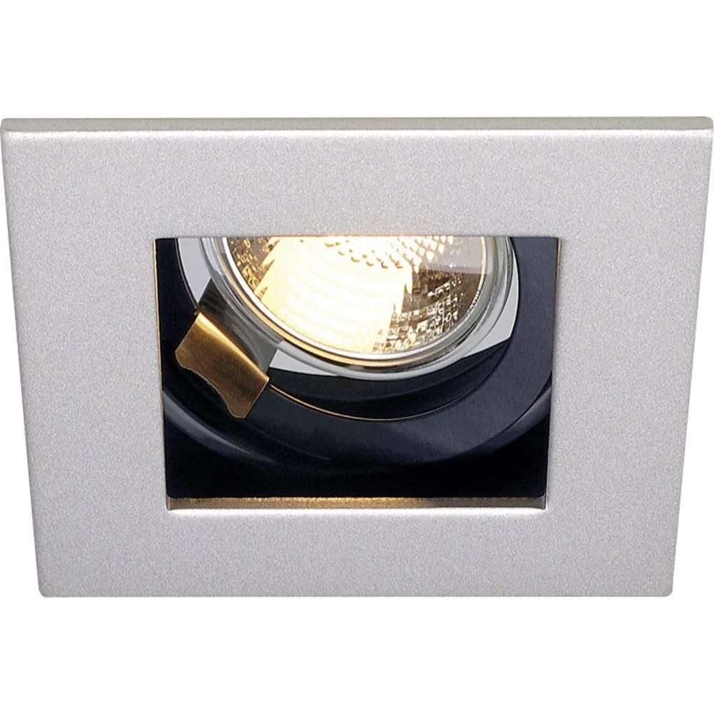 Ugrađeno svjetlo LED GU10 50 W SLV 112474 Indi Rec 1S Srebrnosiva slika