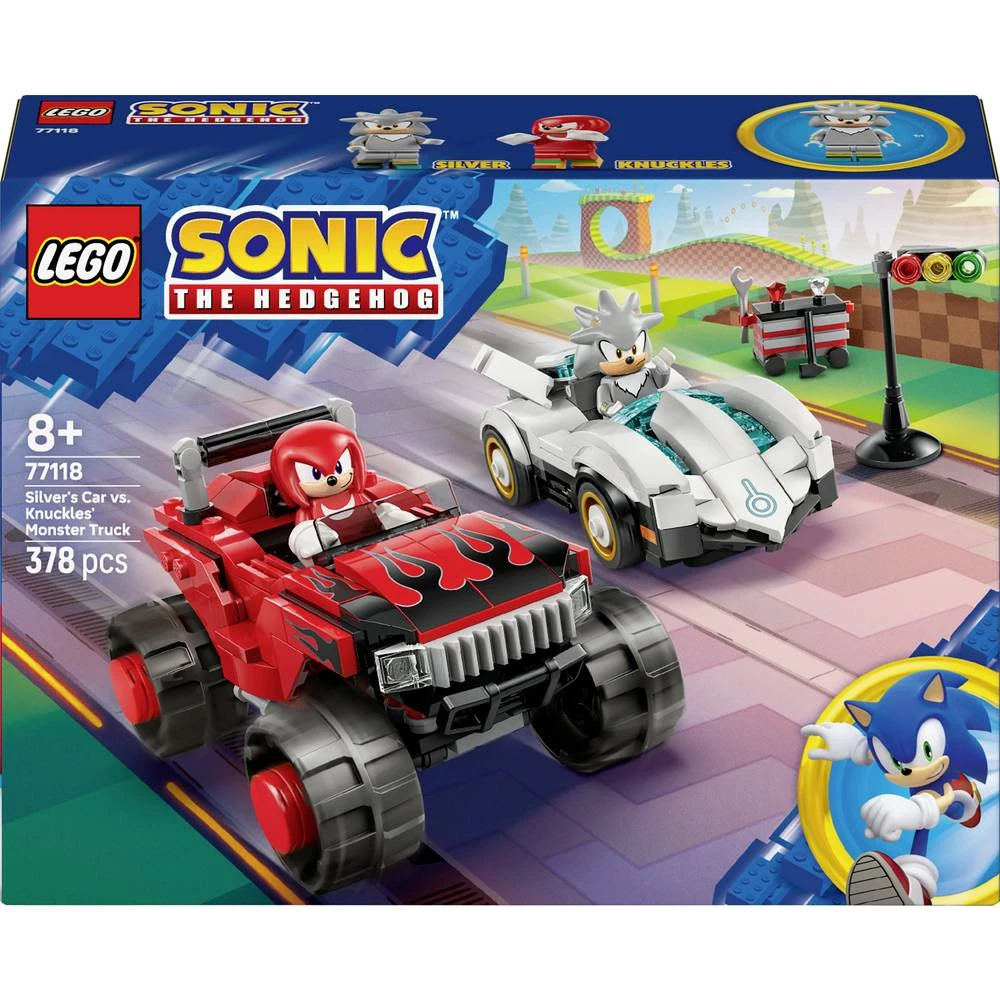77118 LEGO® Sonic the Hedgehog Silverov auto protiv Knucklesovog Monster Trucka (77118) slika