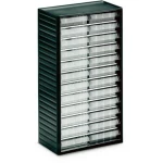 Prozirni spremnik (Š x V x d) 310 x 550 x 180 mm Antracitno-siva boja, Prozirna Treston 552-3 1 ST