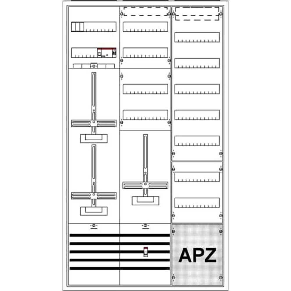 Striebel & John 2CPX036985R9999 KS574 ormar za brojilo   Broj redova = 1 slika