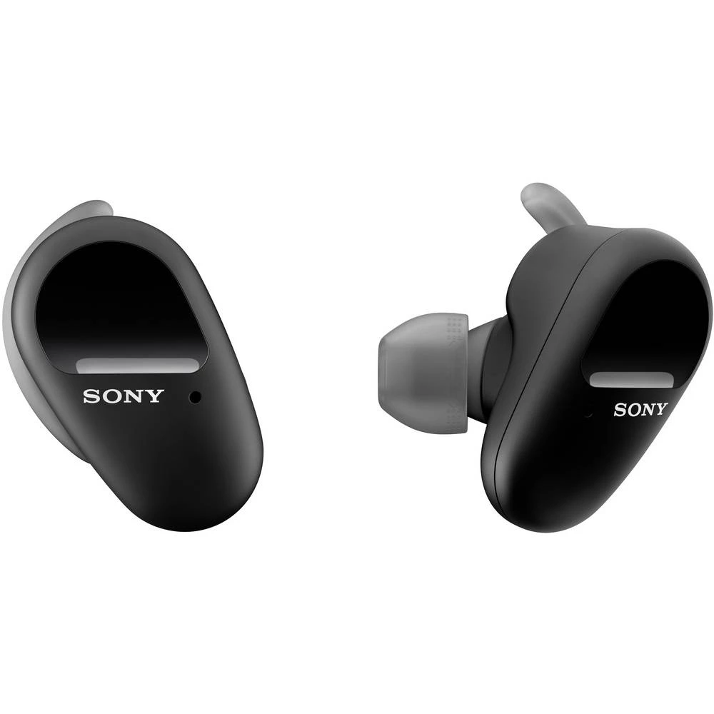 Sony WF-SP800N Bluetooth®, true wireless sportske in ear slušalice u ušima vodootporne crna slika