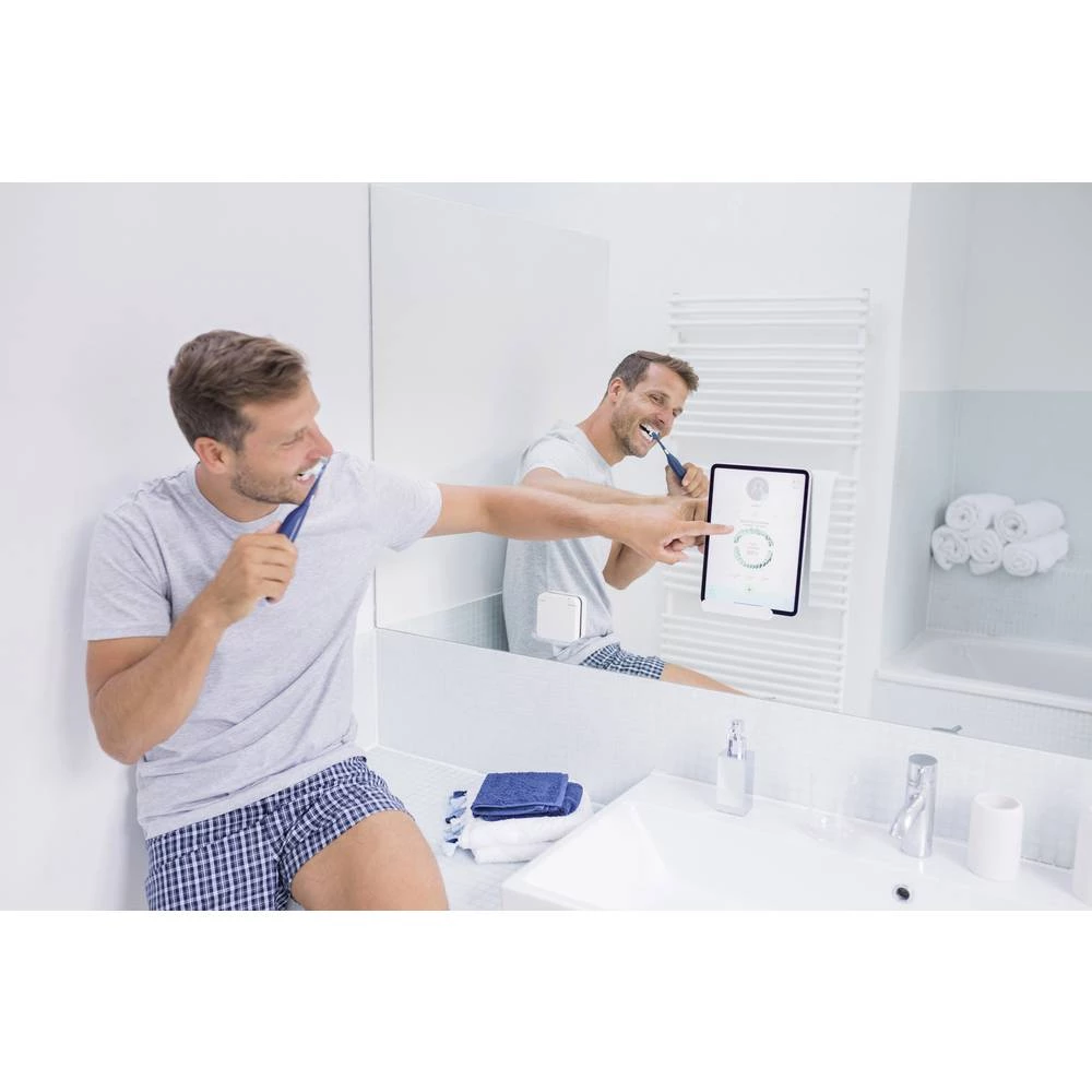 Električna četkica za zube Playbrush Smart One Navy Zvučna četkica za zube Mornarska slika