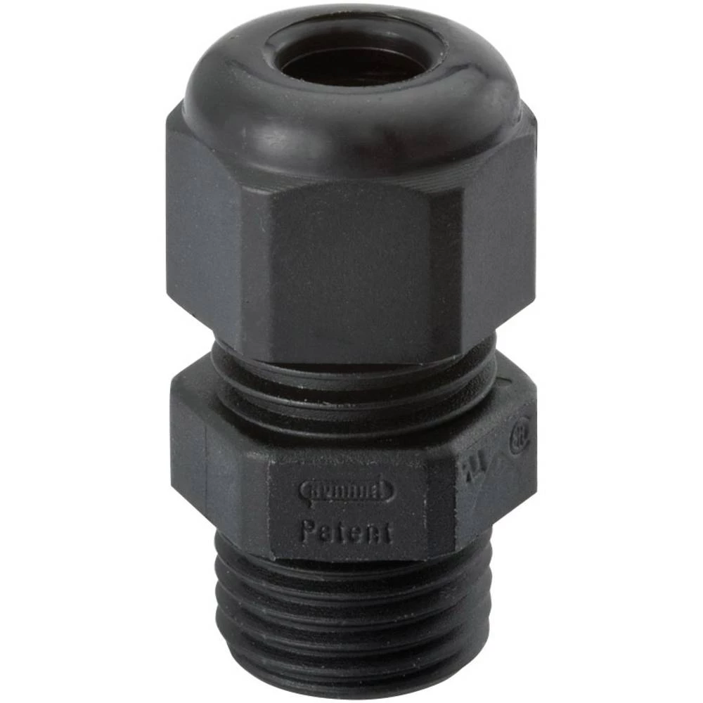 Kabelska uvodnica 3/4" Poliamid Intenzivna crna (RAL 9005) Hummel 1.209.3401.70 25 ST slika