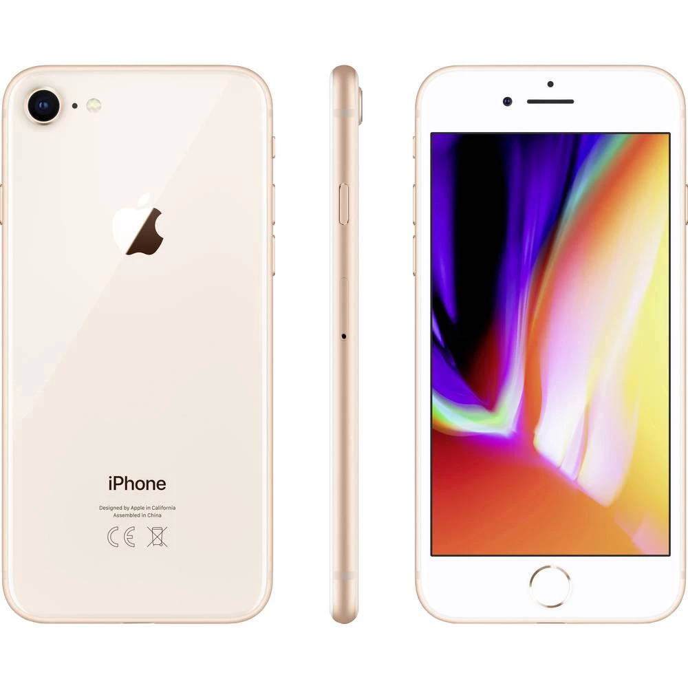 Apple iPhone 8 128 GB 4.7 "(11.9 cm) iOS 11 12 MPix Zlatna slika