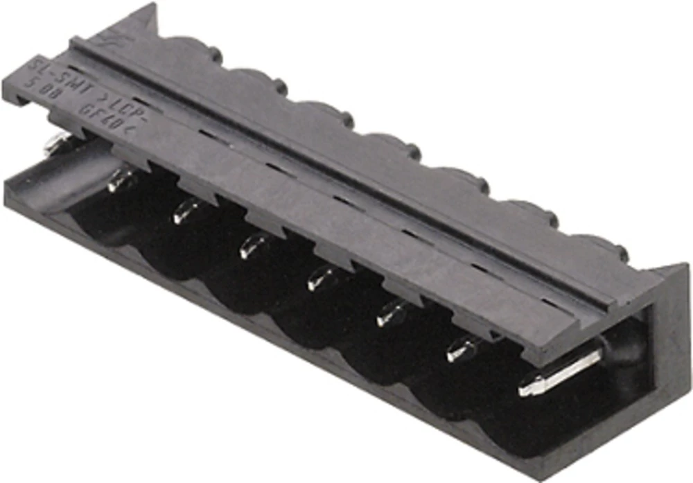 Utični konektor za tiskanu pločicu SL-SMT 5.08/15/90 1.5SN BK BX Weidmüller sadržaj: 50 komada slika