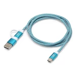 Arduino TPX00094 USB-C kabel Arduino [1x USB-C® - 2x USB-C®, USB-A] 1 m bijela, tirkizna