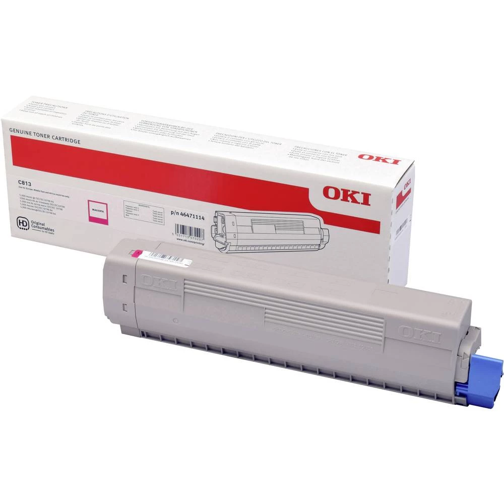 OKI Toner C813 46471114 Original Purpurno crven 5000 Stranica slika