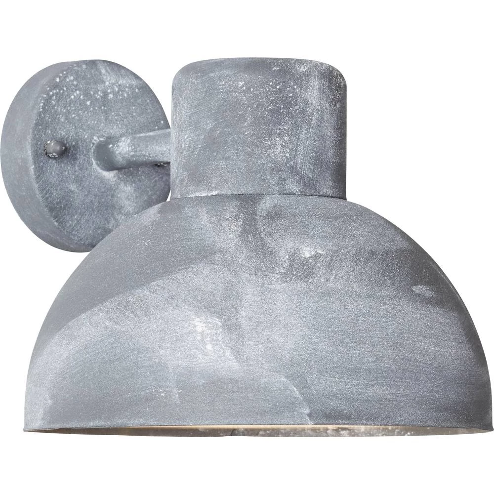 Vanjsko zidno svjetlo LED E27 25 W Brilliant Holmen 96347/70 Betonsko-siva boja slika