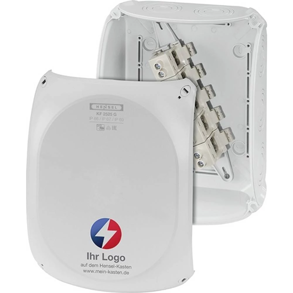 Hensel 62000364 razvodna kutija s vijčanim stezaljkama, otporna na vremenske uvjete, bez halogena (D x Š) 255 mm x 205 mm  1 St. slika