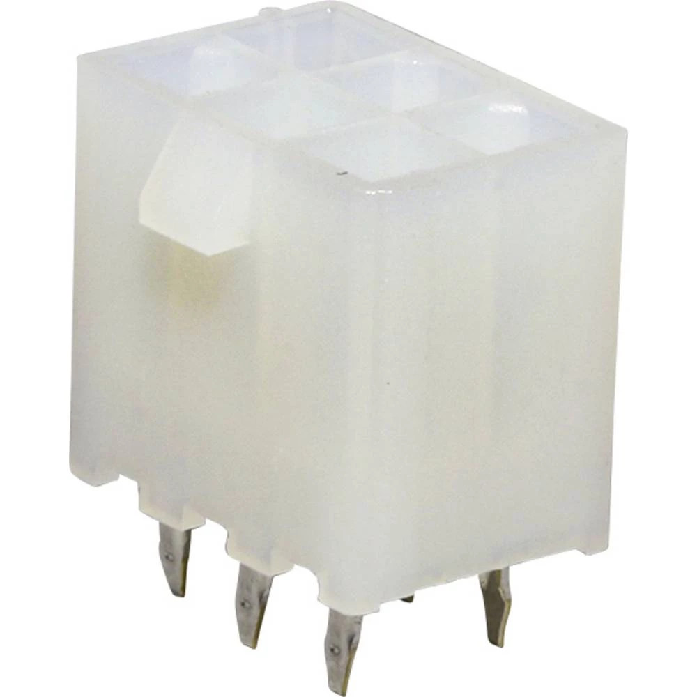Molex 39281063 Mini-Fit Jr. Vertical Header, 4.20mm Pitch, Dual Row, 6 Circuits, without Snap-in Plastic Peg PCB Lock, T slika