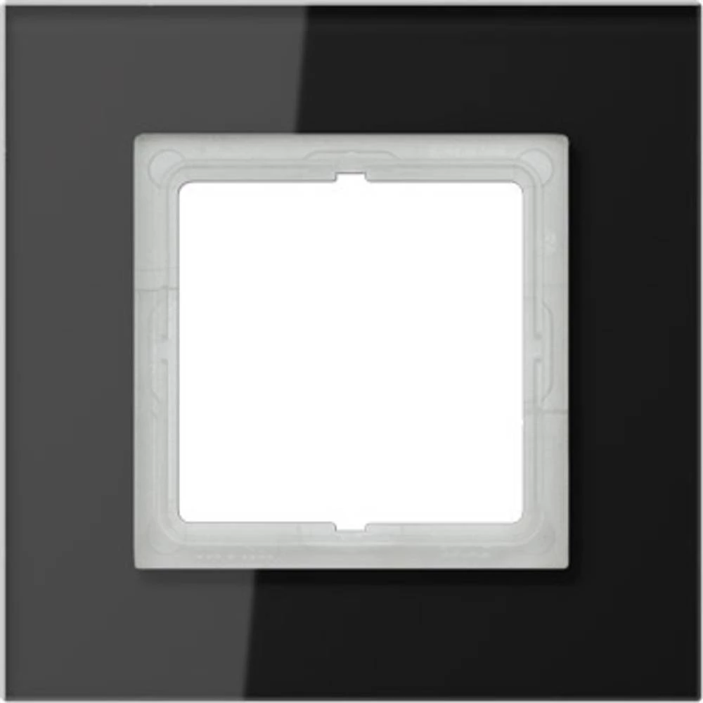 Jung 1-struki Okvir Poklopac Crna LSP981GLSW slika