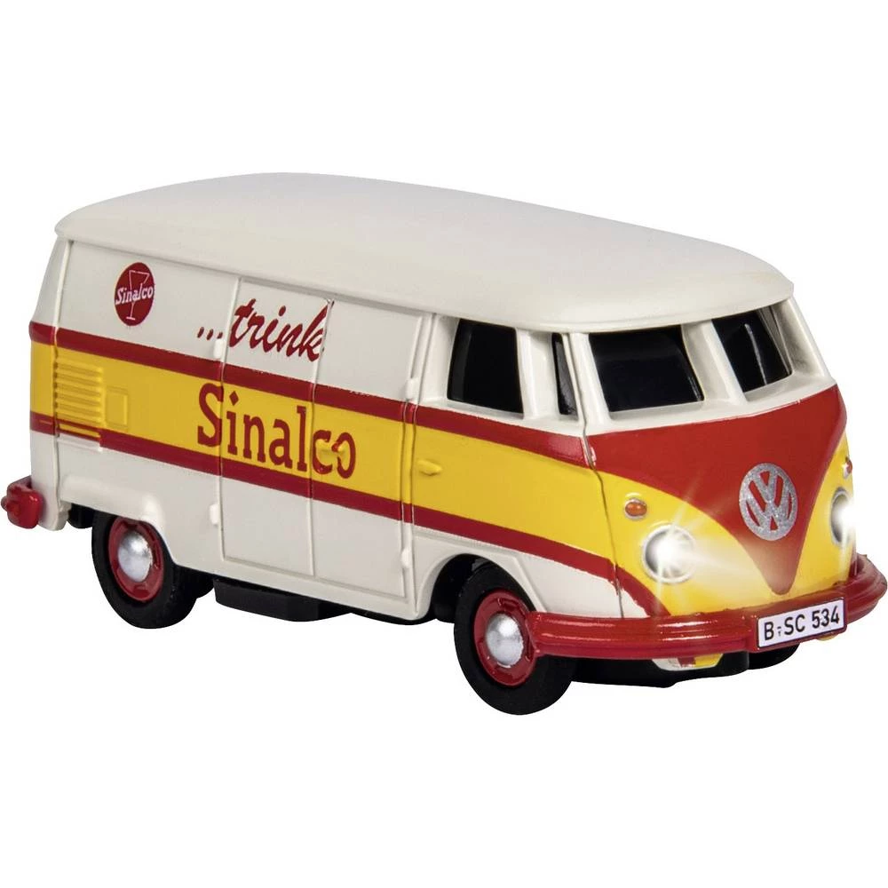 Carson Modellsport 500504133 VW T1 Bus Kastenwagen Sinalco 1:87 rc model automobila električni uklj. baterija, punjač i odašilja slika