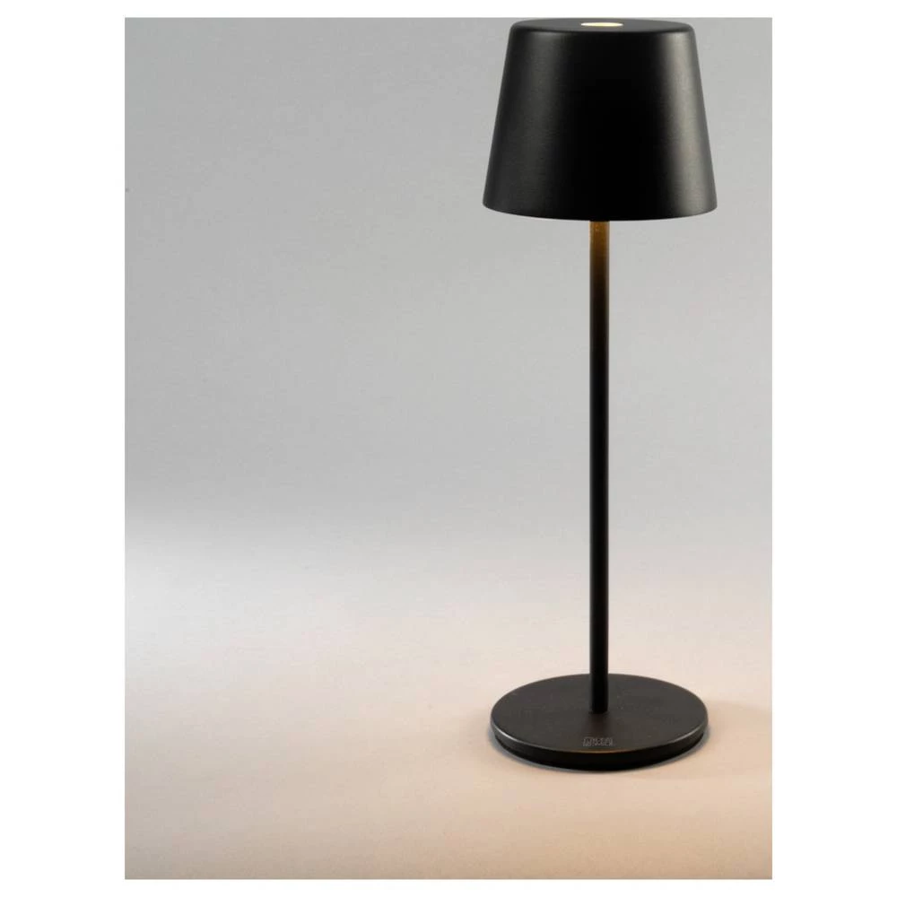 Konstsmide 7888-750 Vence LED akumulatorska stolna lampa crna slika