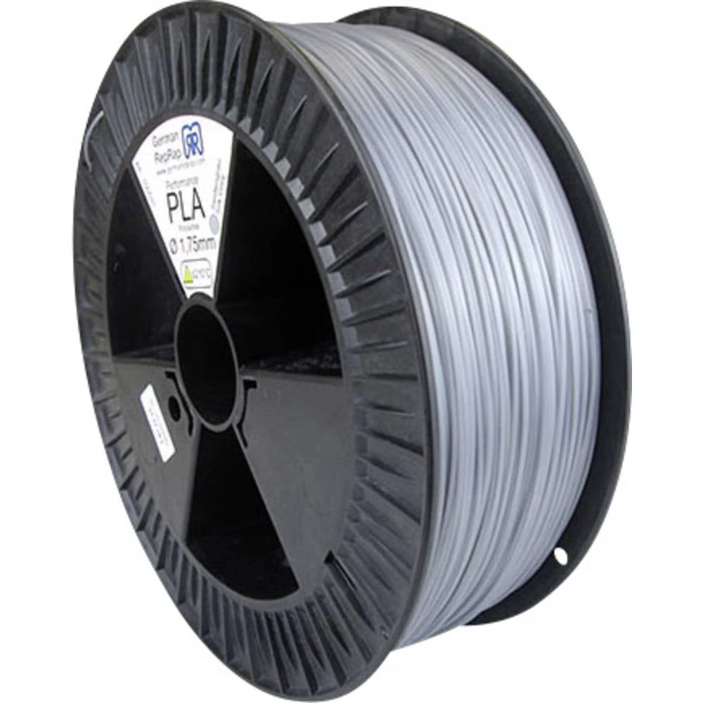 3D pisač filament German RepRap 100531 PLA 1.75 mm Siva (svileno mat) 2.1 kg slika