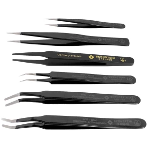 Bernstein Tools for Electronics 5-060-AES ESD, univerzalno set pinceta 6-dijelni slika
