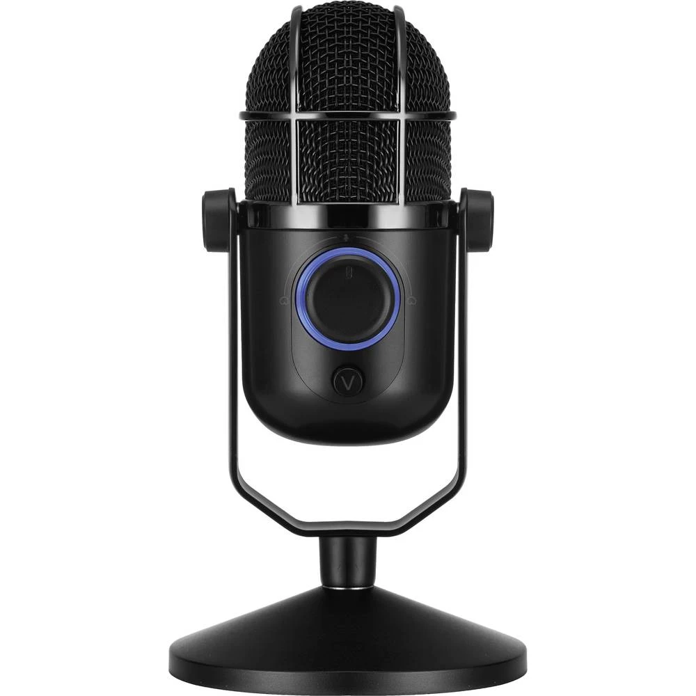 Stojeći USB studijski mikrofon Thronmax M3PLUS Način prijenosa:Žičani Postolje, Uklj. kabel slika