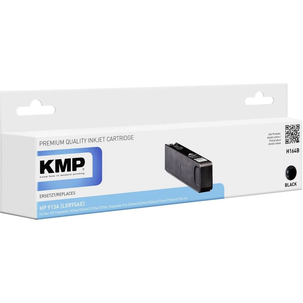 KMP Tinta Zamijena HP 913A Kompatibilan Crn H164B 1750,4001 slika