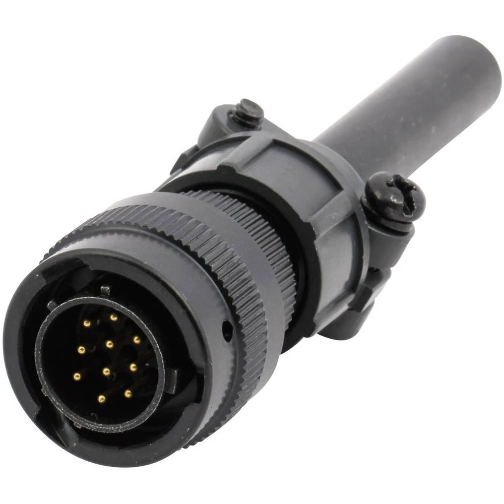 Amphenol 62IN 16A 12 10P/6A okrugli utikač ravni muški konektor Ukupan broj polova: 10 Serija (Okrugli utični konektori) slika