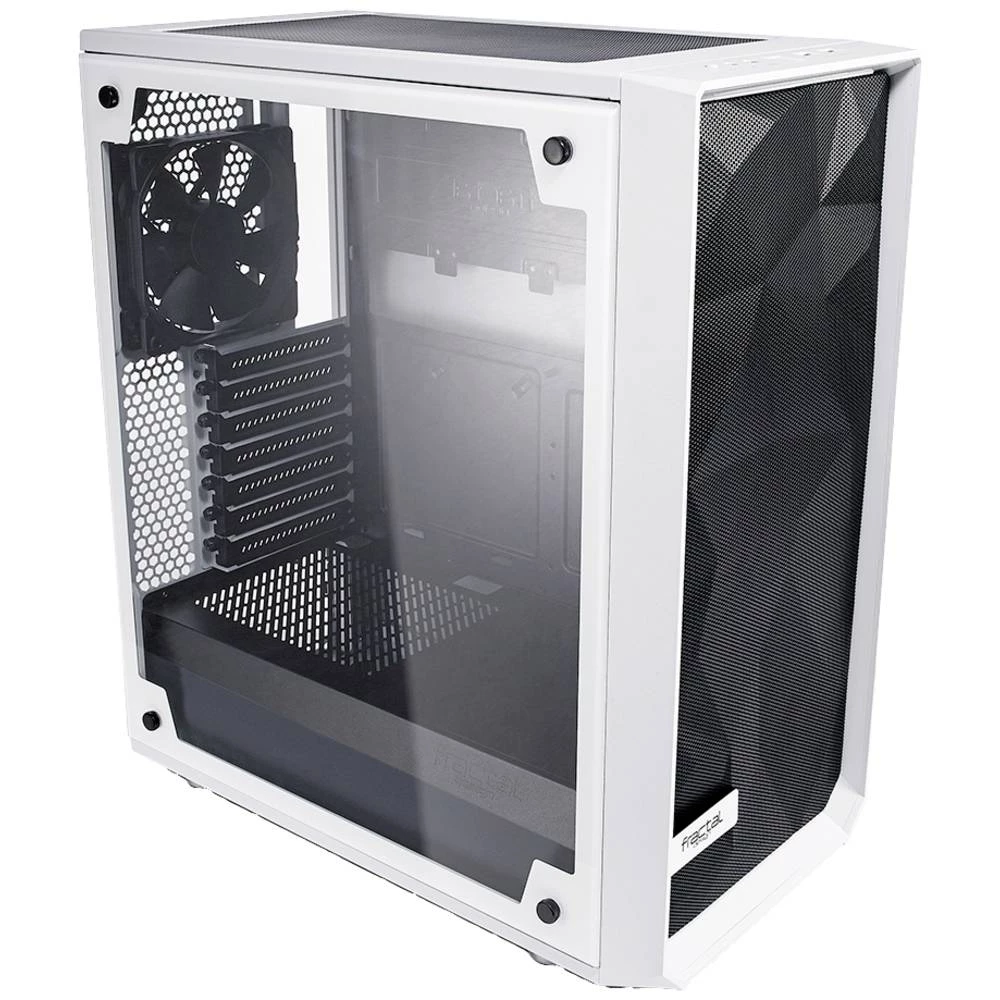 Fractal Design Meshify C - TG midi-tower kućište za računala prozirna, bijela slika