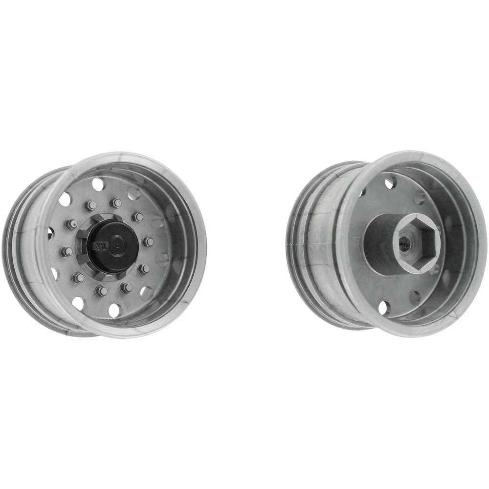 Carson Modellsport 1:14 Poluprikolica za kamione Naplatci 27.5 mm Plastika Euro optika Srebrna 1 pair slika