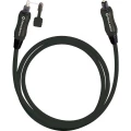 Oehlbach Toslink Digitalni audio Priključni kabel [1x Muški konektor Toslink (ODT) - 1x Muški konektor Toslink (ODT)] 0.50 m Crn slika