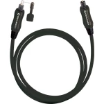 Oehlbach Toslink Digitalni audio Priključni kabel [1x Muški konektor Toslink (ODT) - 1x Muški konektor Toslink (ODT)] 0.50 m Crn