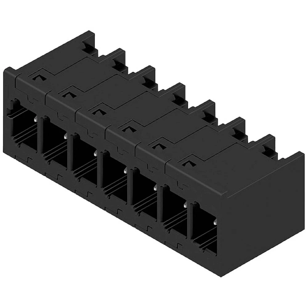 Weidmüller 2741460000 stezaljka za tiskane ploče  Broj polova (broj) 7 crna 15 St. slika