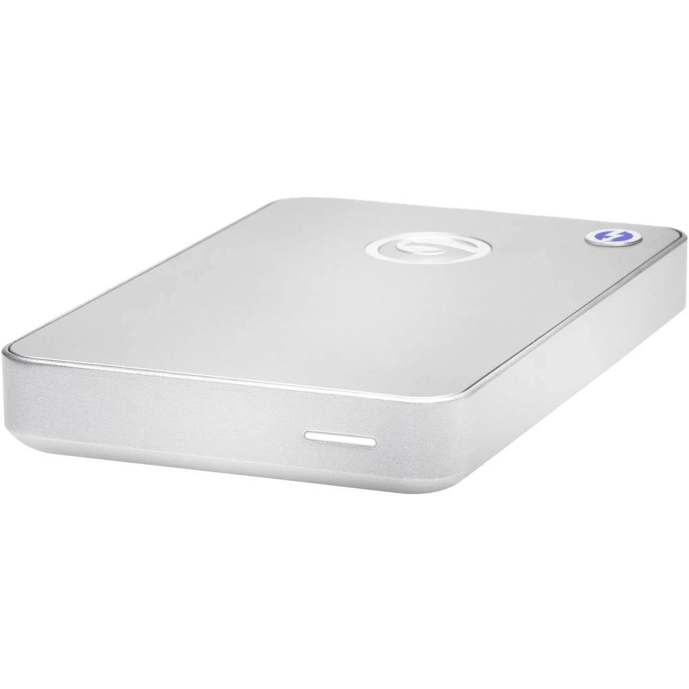 Apple Mac vanjski tvrdi disk: 6,35 cm (2,5 inča) 1 TB G-Technology Srebrna Thunderbolt, USB 3.0 slika