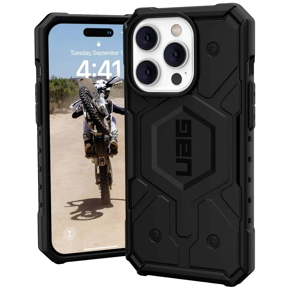 Urban Armor Gear Pathfinder MagSafe Pogodno za model mobilnog telefona: iPhone 14 Pro, crna Urban Armor Gear Pathfinder MagSafe case Apple iPhone 14 Pro crna slika
