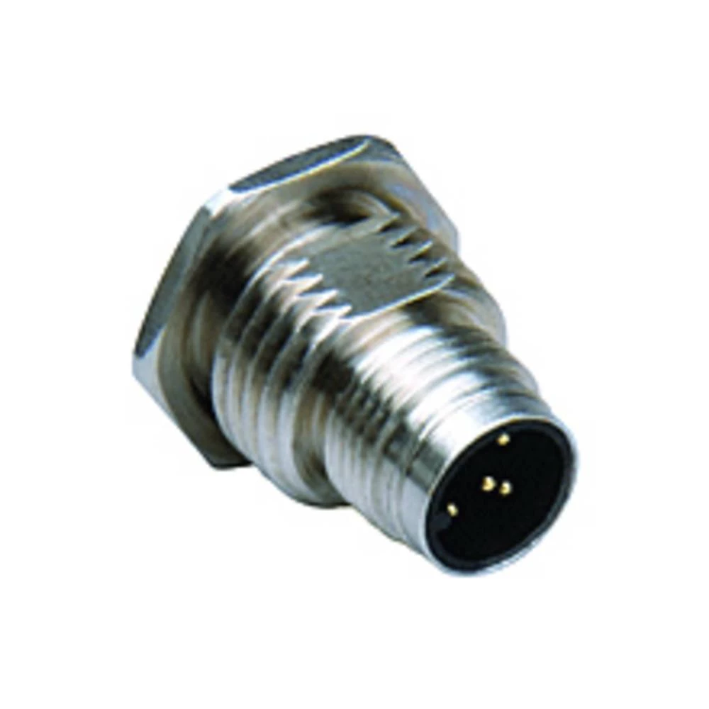 Molex 1200845154 Ultra-Lock (M12) Receptacle, 4 Poles, PG9 Mounting Threads, Female (Straight) to 0.34mm² PVC Leads, 0.30m slika