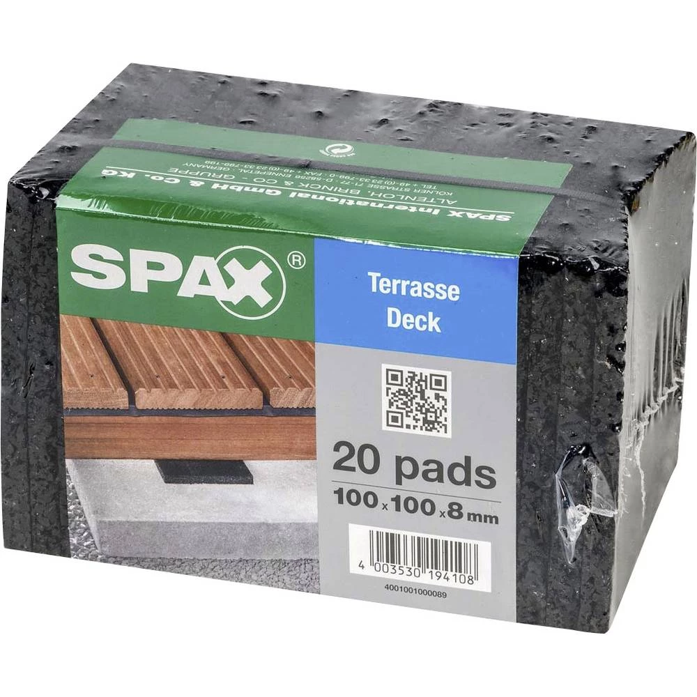 SPAX odstojni nosač 100 mm 4001001000089 20 kom. (D x Š x V) 100 x 100 x 8 mm slika