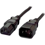 Equip 112100 Kabel za napajanje Crni 1,8 m C13 spojnica C14 spojnica Equip struja priključni kabel 1.8 m crna