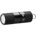 LED Mini džepna svjetiljka S USB sučeljem, S objeskom za ključeve OLight I1R EOS pogon na punjivu bateriju 130 lm 12 g Crna slika