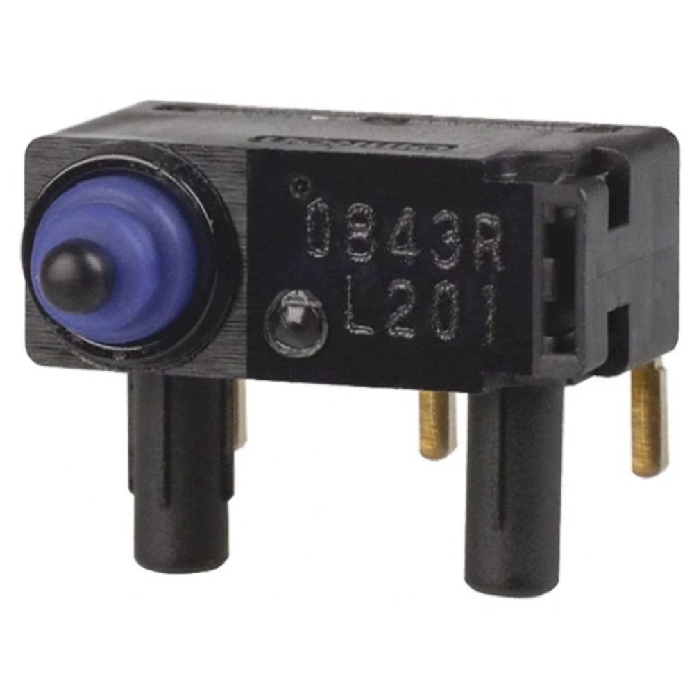 Omron D2HW-BL201DL mikro prekidač 12 V/DC 2 A 1 x on/(on) 1 St. Bag slika