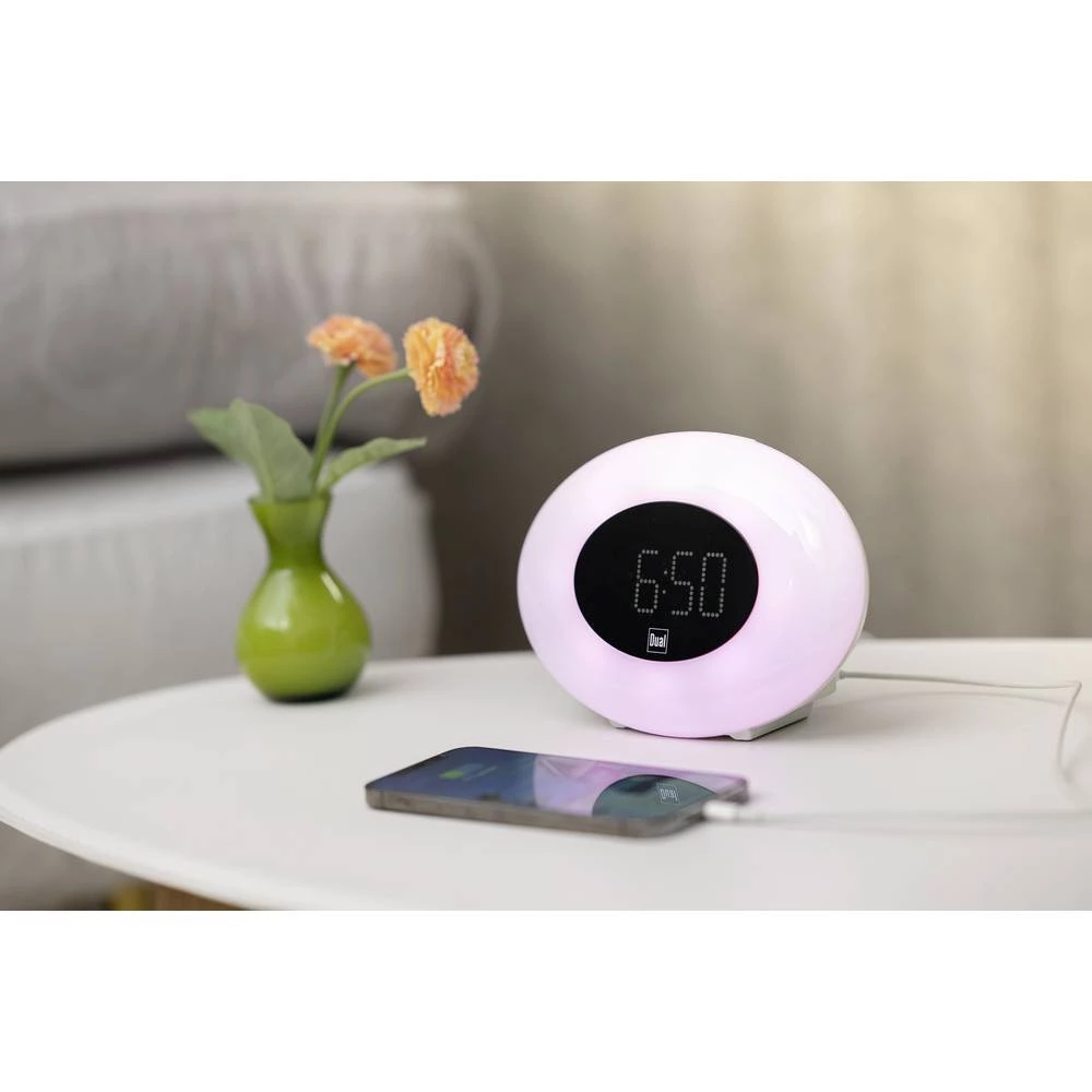 Dual WL 2 radio sat ukw aux, ukw, USB funkcija punjenja baterije, svjetlo raspoloženja, efekt dnevnog svjetla, funkcija slika