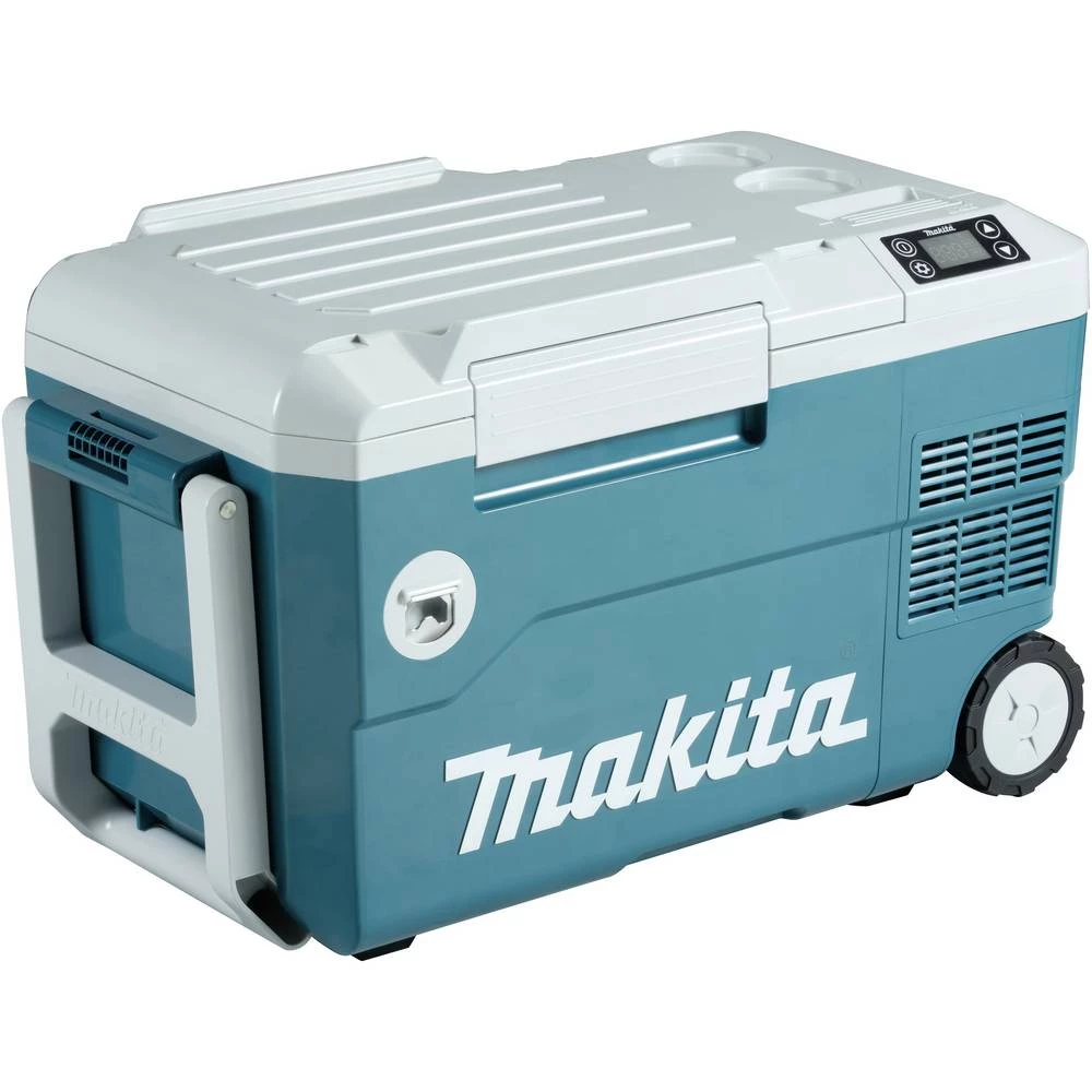 Makita  rashladna kutija i kutija za grijanje Energetska učinkovitost 2021: E (A - G)  12 V/DC, 24 V/DC, 100 V/AC, 240 V/AC tirkizna, bijela 20 l slika