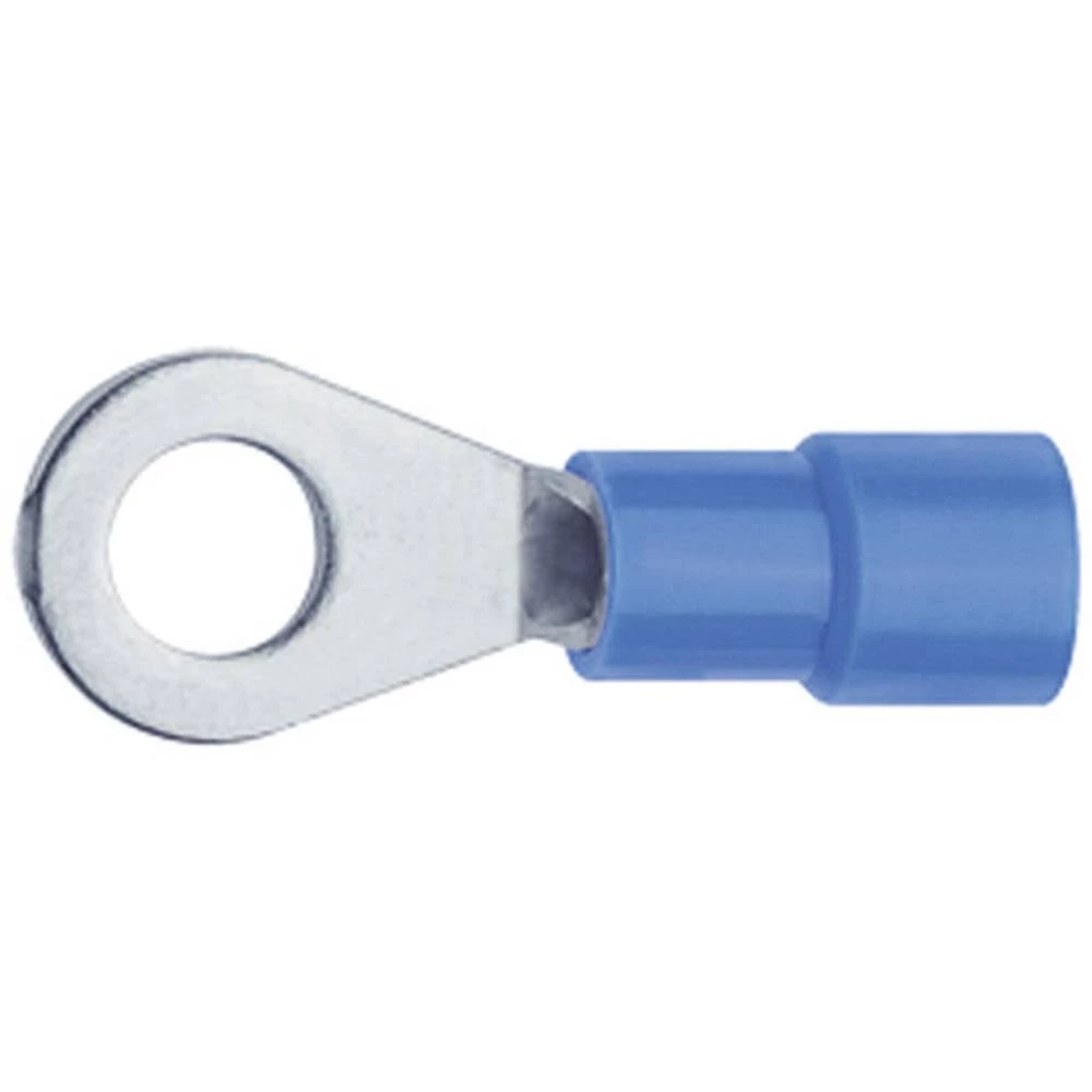 Klauke 6303 prstenasta kabelska stopica Presjek (maks.)=2.50 mm² Otvor Ø=3.2 mm izolirani dio plava boja 1 kom. slika