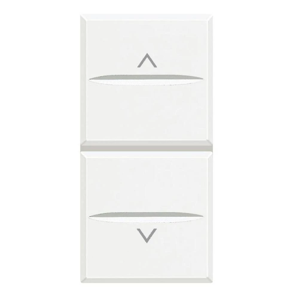 Legrand   prekidač/tipkalo za žaluzine Axolute bijela HD4027M2 slika