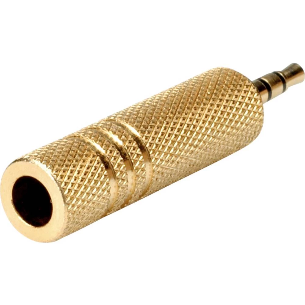 Roline 11.88.4212 11.88.4212 audio adapter [1x 3,5 mm banana utikač - 1x priključna doza za 6,3 mm banana utikač] slika
