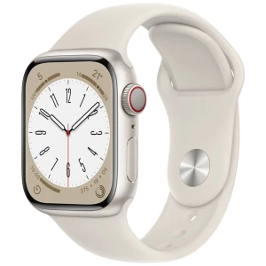 Apple Watch Series 8 GPS + Cellular 41 mm kućište od aluminija polarna zvijezda sportska narukvica polarna zvijezda slika