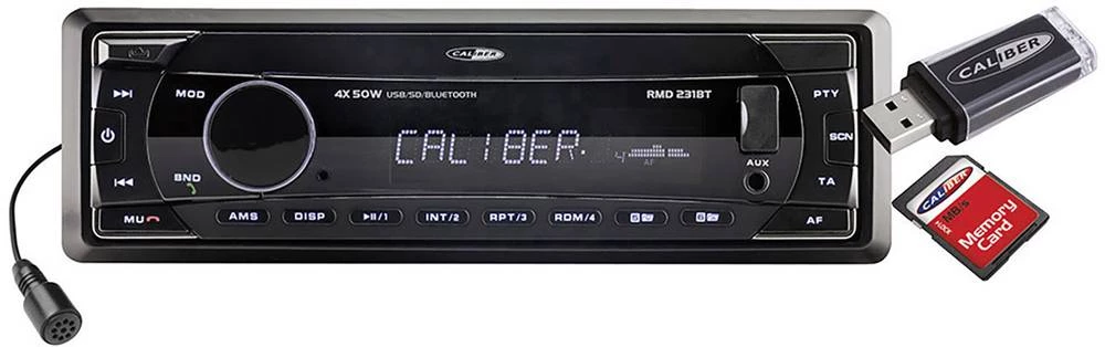 Caliber Audio Technology RMD 231BT Autoradio Bluetooth&reg; telefoniranje slobodnih ruku slika