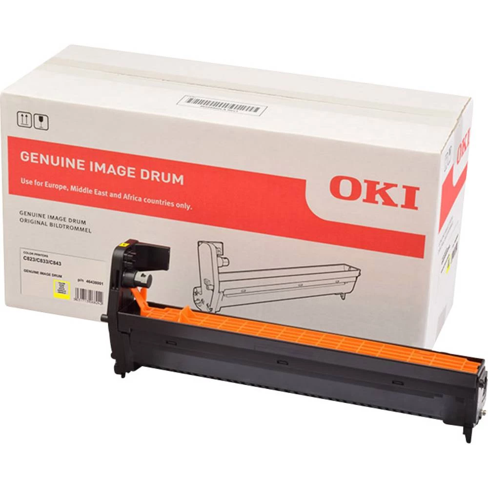 OKI toner 46438001  original žut 30000 Stranica Drum Unit C823 C833 C843 bubanj slika