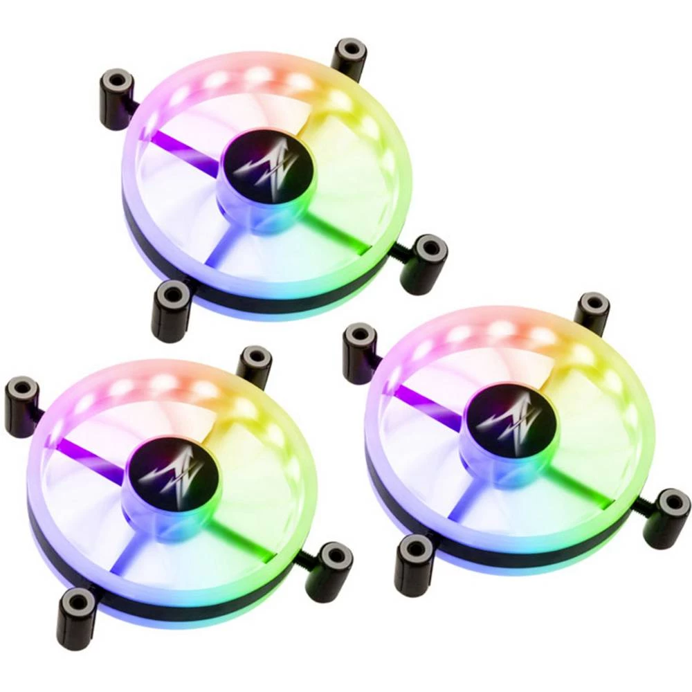 Zalman ZM-LF120 ARGB Triple Pack inkl. Controller ventilator za pc kućište crna (Š x V x d) 120 x 120 x 26 mm slika