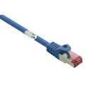 Renkforce RF-4981664 RJ45 mrežni kabel, Patch kabel cat 6 S/FTP 2.00 m plava boja sa zaštitom za nosić, pozlaćeni kontak slika