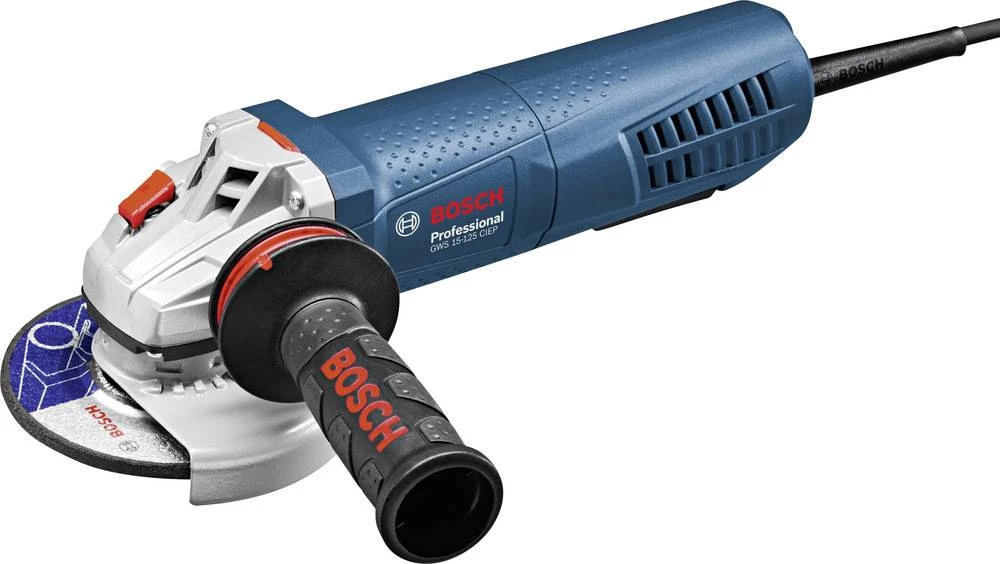 Kutna brusilica 125 mm 1500 W Bosch Professional GWS 15-125 CIEP 0601796202 slika