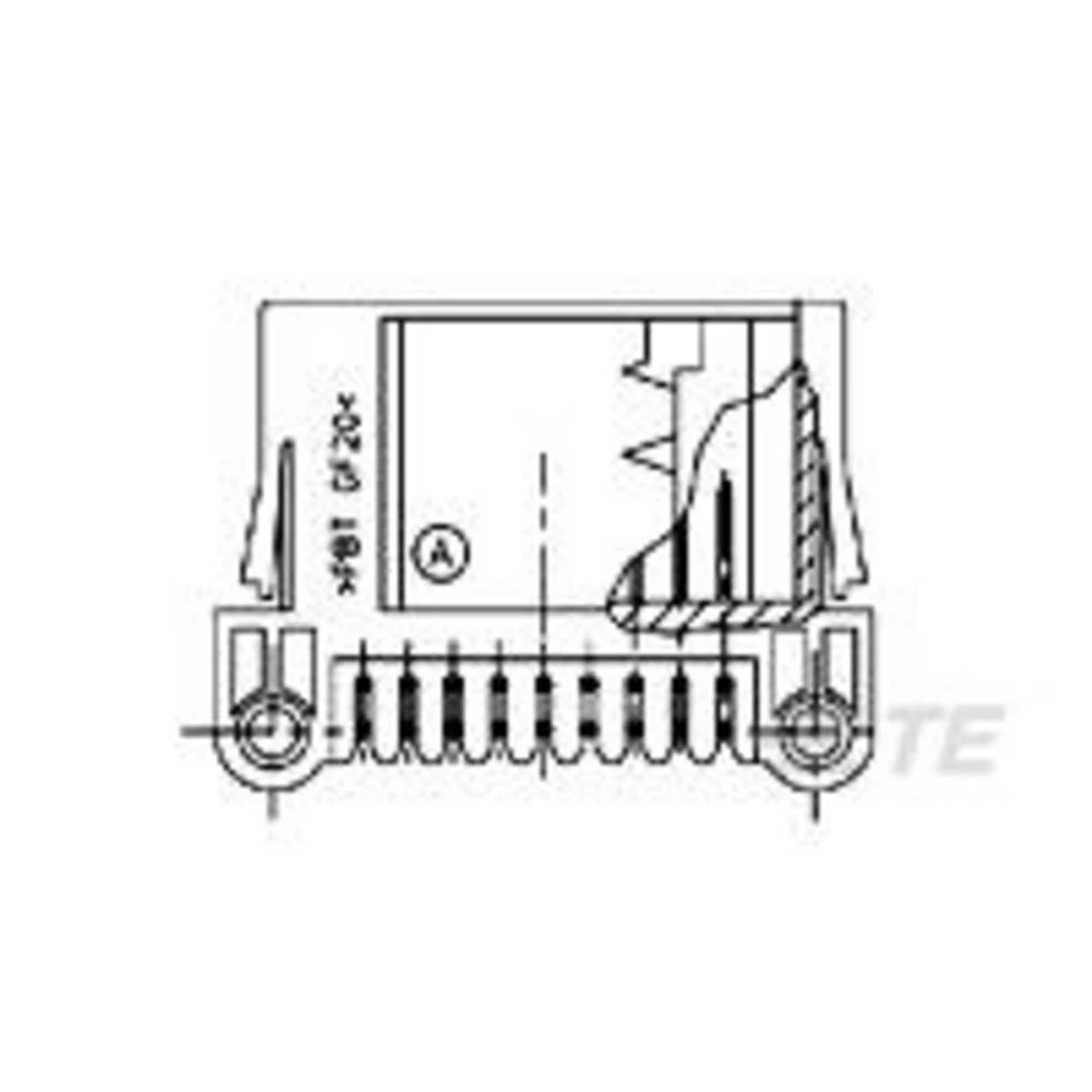 TE Connectivity MQS - HeadersMQS - Headers 185683-1 AMP slika