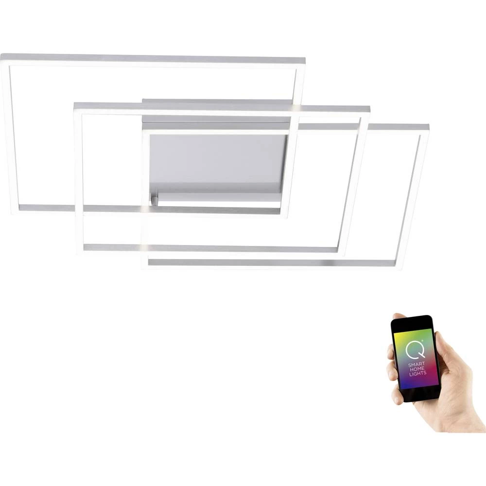 Paul Neuhaus Q&reg; LED Stropna i zidna svjetiljka Q-INIGO LED fiksno ugrađena 49.5 W Toplo-bijela, Neutralno-bijela, Dnevno svj slika