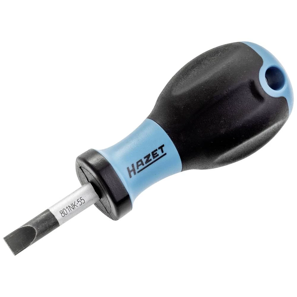 HAZET odvijač 801NK-55 ∙ profil proreza ∙ 1 x 5,5 mm Hazet plosnati odvijač Duljina oštrice: 25 mm slika